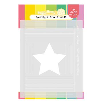 Spotlight Star Stencil