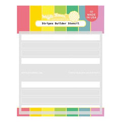 Stripes Builder Stencil