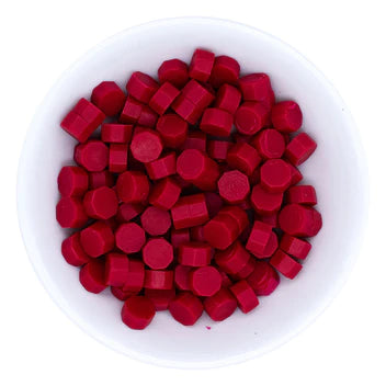 Red Wax Beads from the Sealed by Spellbinders Collection