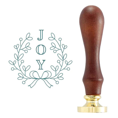 Joy Swag Wax Seal Stamp from Sealed for the Holidays Collection