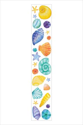 Painted Seashells Washi Tape