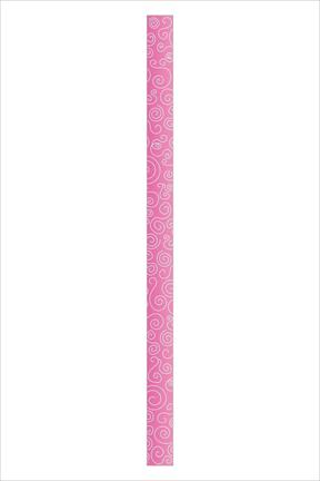 Tourbillons en ruban Washi rose