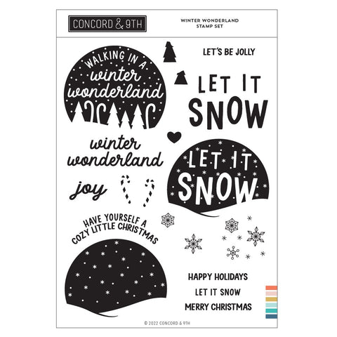 Winter Wonderland Stamp Set 6x8