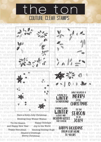 Wonderland Prints Stamps (deux jeux 6x8)