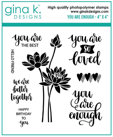 You are Enough Mini Stamp Set - RETIRING