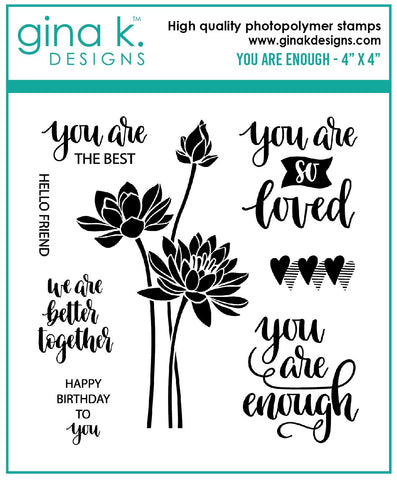 You are Enough Mini Stamp Set