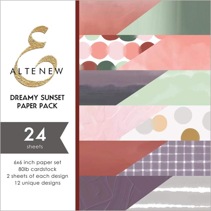Pack de papier Dreamy Sunset 6x6