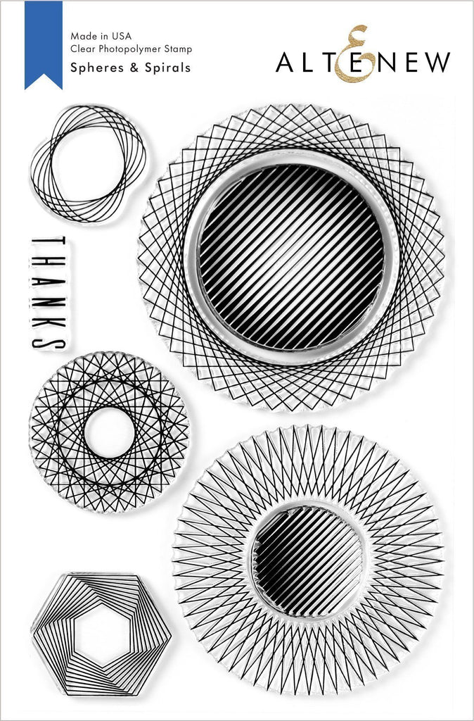 Spheres & Spirals Stamp Set
