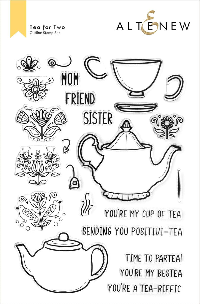 Tea for Two Stamp Set