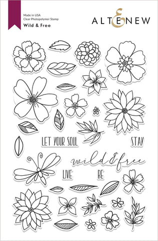 Wild & Free Stamp Set - RETIRING
