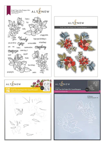 Kit de projet Craft Your Life : Bouquets décontractés