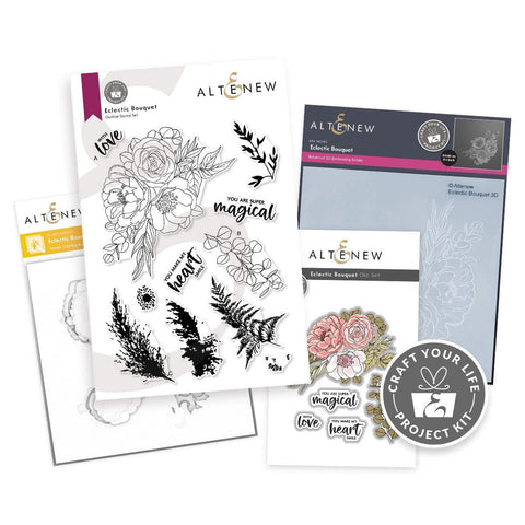 Kit de projet Craft Your Life : Bouquet éclectique