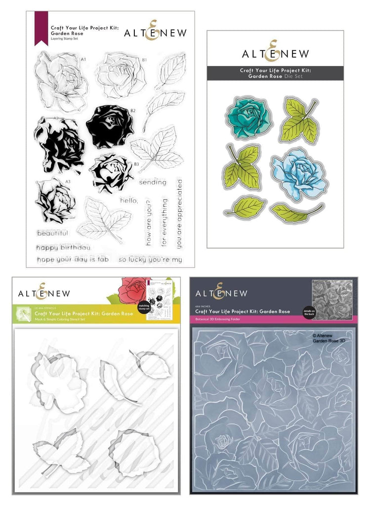 Kit de projet Craft Your Life : Rose de jardin
