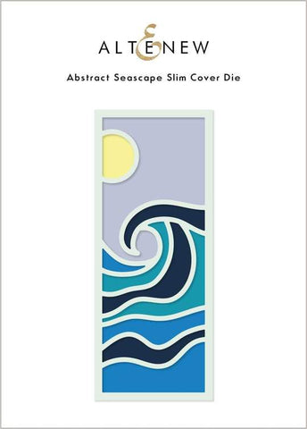 Abstract Seascape Slim Cover Die