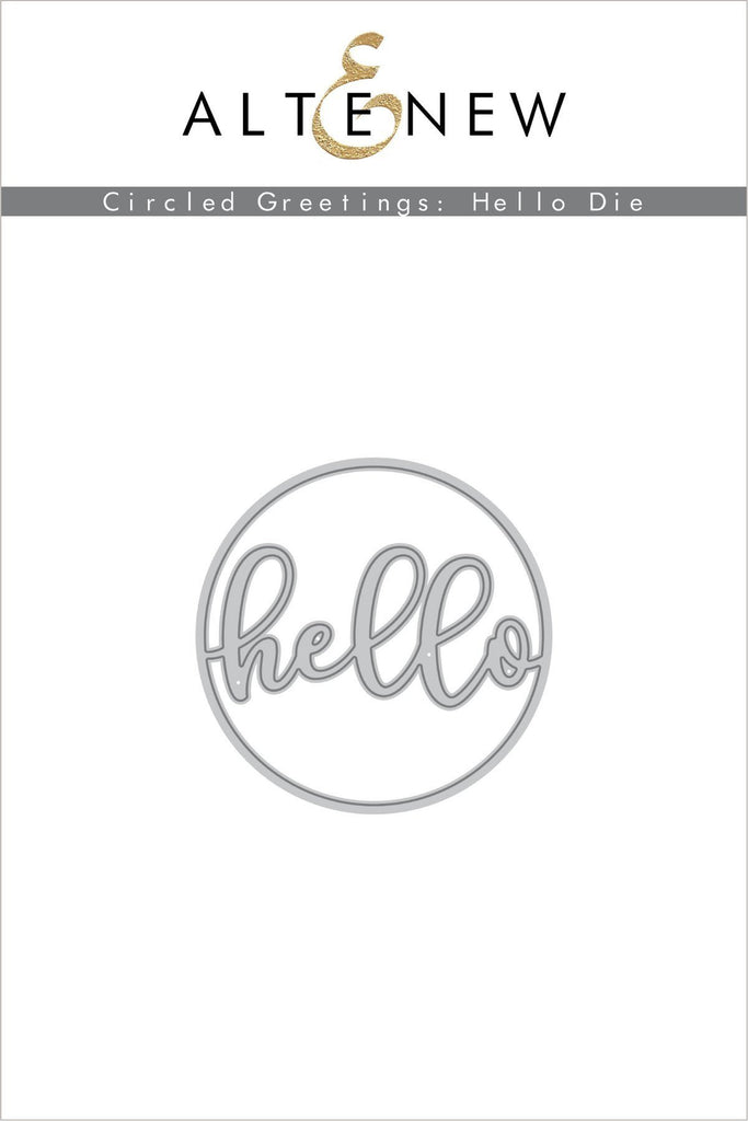 Circled Greetings: Hello Die