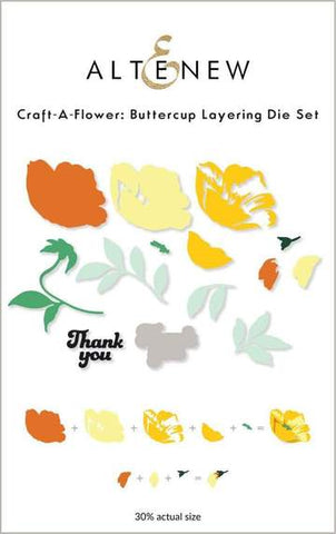 Craft-A-Flower: Buttercup Layering Die Set
