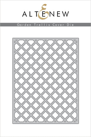 Matrice de couverture de treillis de jardin