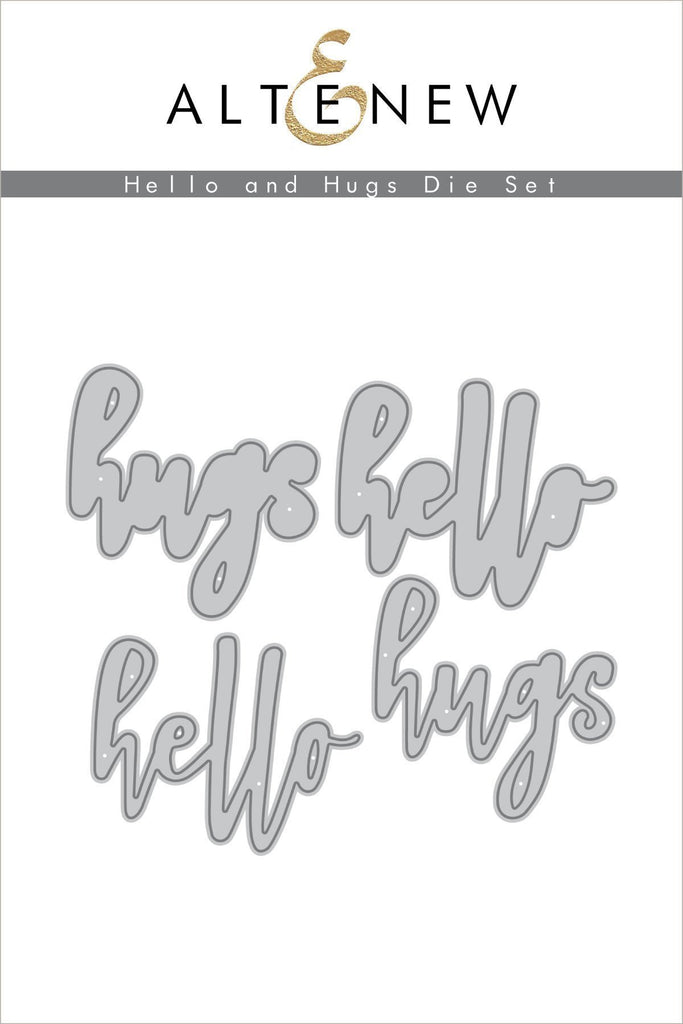 Hello and Hugs Die Set
