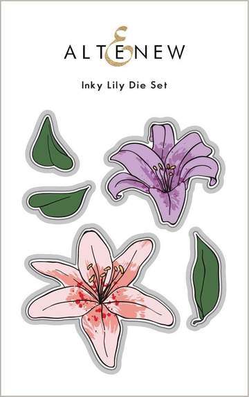 Ensemble de matrices Inky Lily