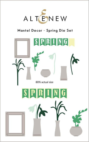 Mantel Decor - Spring Die Set