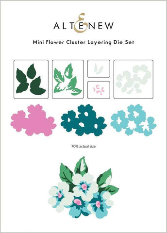 Mini Flower Cluster Layering Die Set