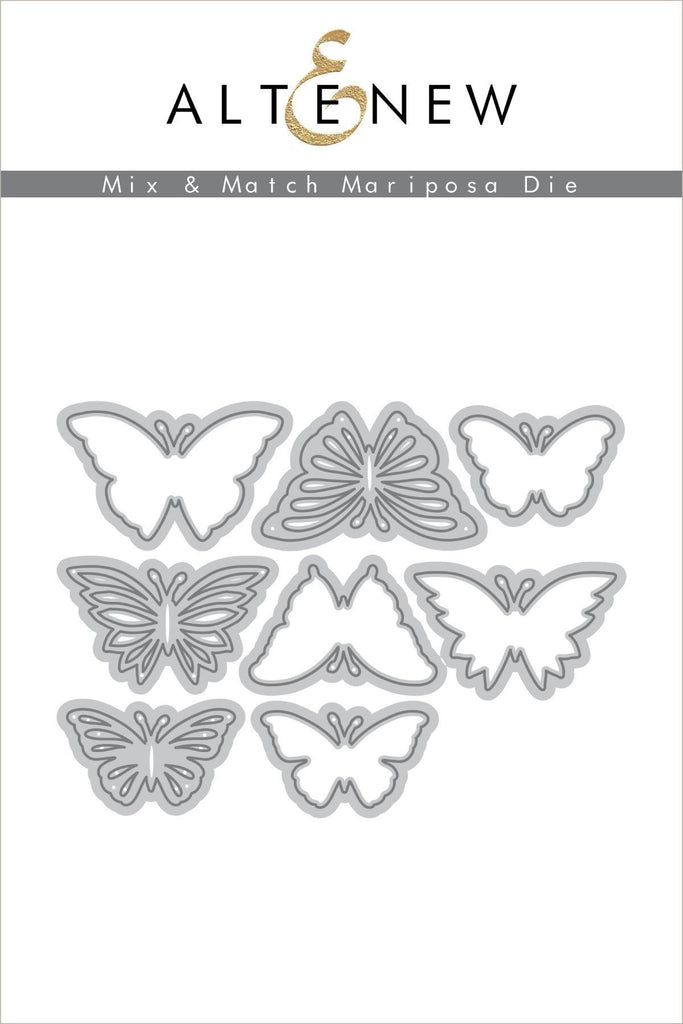 Ensemble de matrices Mix &amp; Match Mariposa 