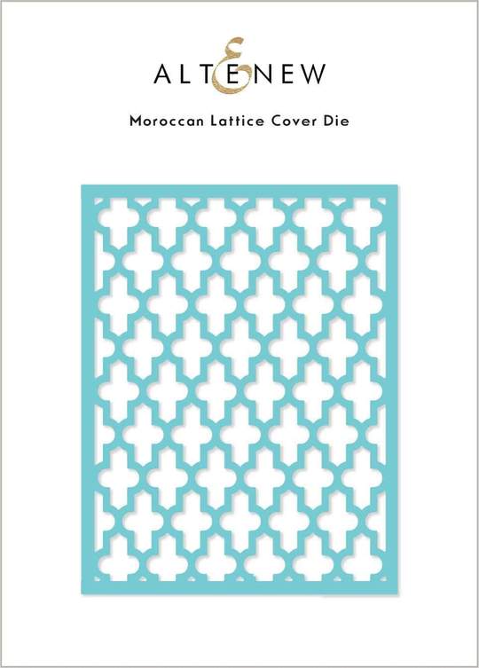 Matrice de couverture en treillis marocain