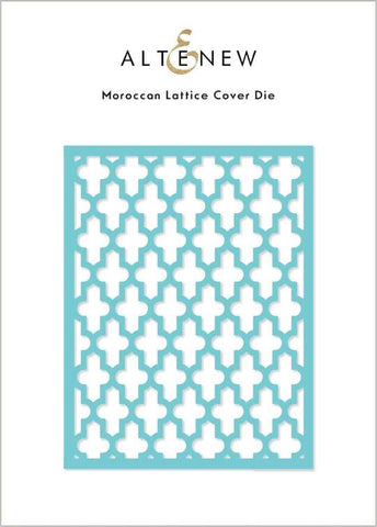 Moroccan Lattice Cover Die