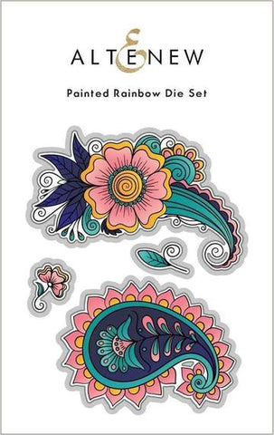 Painted Rainbow Die Set