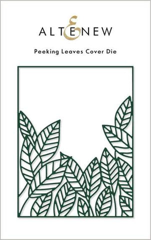 Peeking Leaves Cover Die