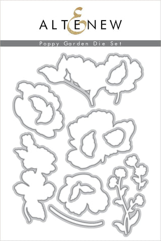 Poppy Garden Die Set