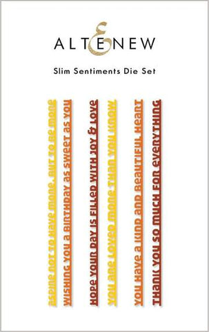 Ensemble de matrices Slim Sentiments