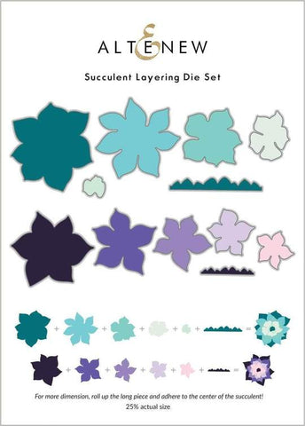 Succulent Layering Die Set