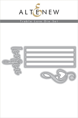 Ensemble de matrices Treble Love