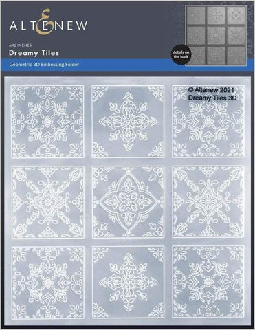 Dreamy Tiles 3D Embossing Folder