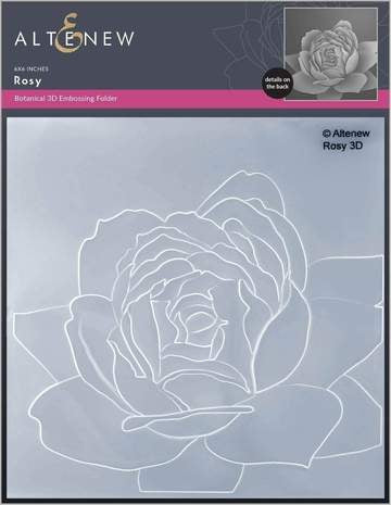 Rosy 3D Embossing Folder
