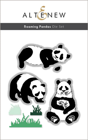 Roaming Pandas Die Set