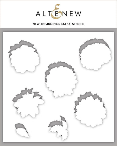 New Beginnings Mask Stencil - RETIRING