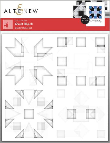 Quilt Block Stencil Set (4 in 1)