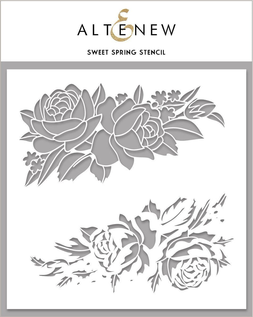 Sweet Spring Stencil