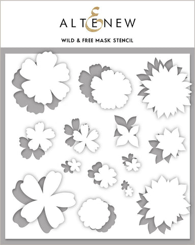 Wild & Free Mask Stencil - RETIRING