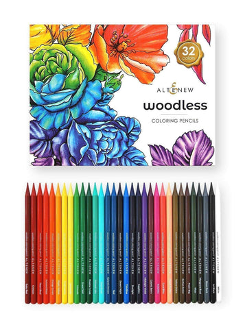 Crayons de couleur sans bois