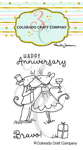 Anita Jeram - Anniversary Mini 2 x 3 Clear Stamps