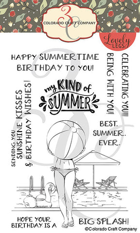 Lovely Legs - Summertime Birthday 4x6