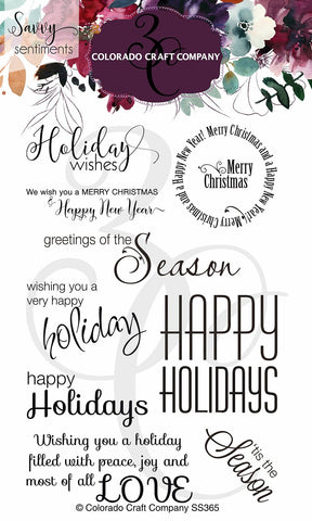 Savvy Sentiments - Holiday Wishes