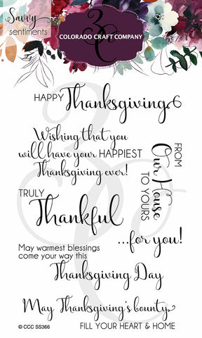 Savvy Sentiments - Truly Thankful