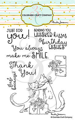 Anita Jeram – Whisker Kisses 4 x 6 tampons transparents