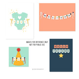 Bitty Banners Stamp Set 4 x 6