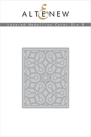 Layered Medallions Cover Die B  - RETIRING