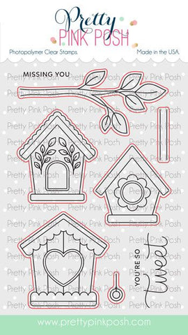 Spring Birdhouses Coordinating Die Set